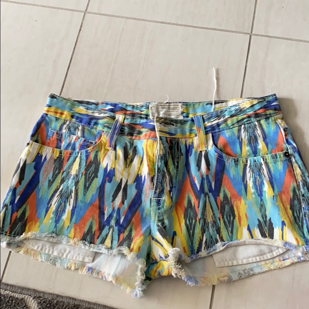 Current Elliot jean shorts